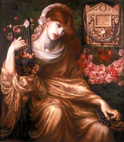 Dante Gabriel Rossetti Roman Widow oil painting picture